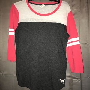 Victoria Secret Pink Comfy quarter length shirt